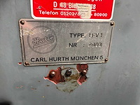 Carl hurth lfv 1 verticale freesmachines - afbeelding 4 van  12