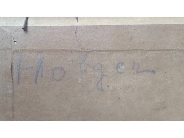 Carl (karl) pluckebaum (1880-1952) - 'der rhein bei mönchnsert' - afbeelding 8 van  8