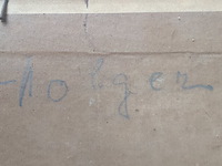 Carl (karl) pluckebaum (1880-1952) - 'der rhein bei mönchnsert' - afbeelding 8 van  8