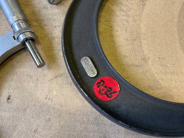 Carl mahr esslingen buitenmaat micrometer (5x) - afbeelding 2 van  6