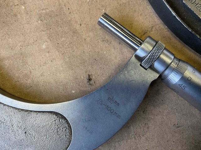 Carl mahr esslingen buitenmaat micrometer (5x) - afbeelding 3 van  6
