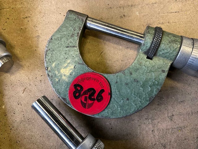 Carl mahr esslingen buitenmaat micrometer (5x) - afbeelding 5 van  6