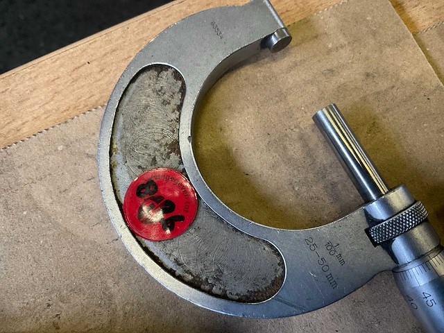 Carl mahr esslingen buitenmaat micrometer (5x) - afbeelding 6 van  6