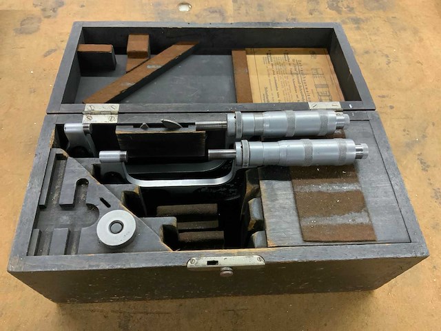 Carl zeiss buitenmaat micrometer (2x) - afbeelding 4 van  5