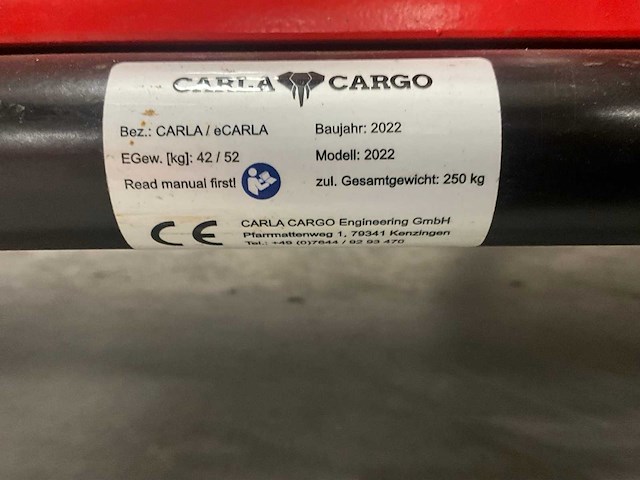 Carla cargo fietstrailer - afbeelding 2 van  10