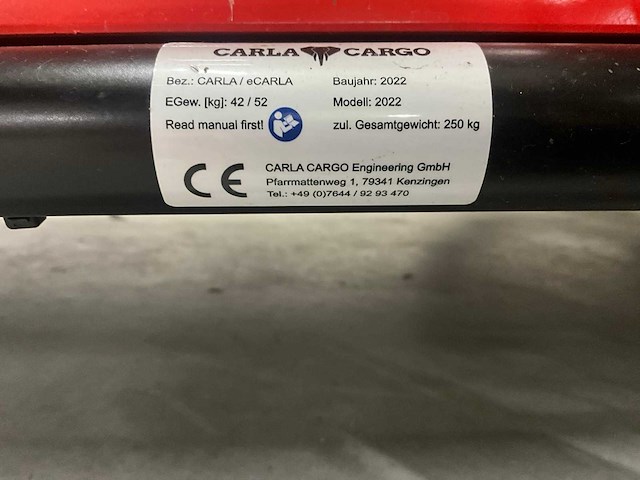 Carla cargo fietstrailer - afbeelding 2 van  10