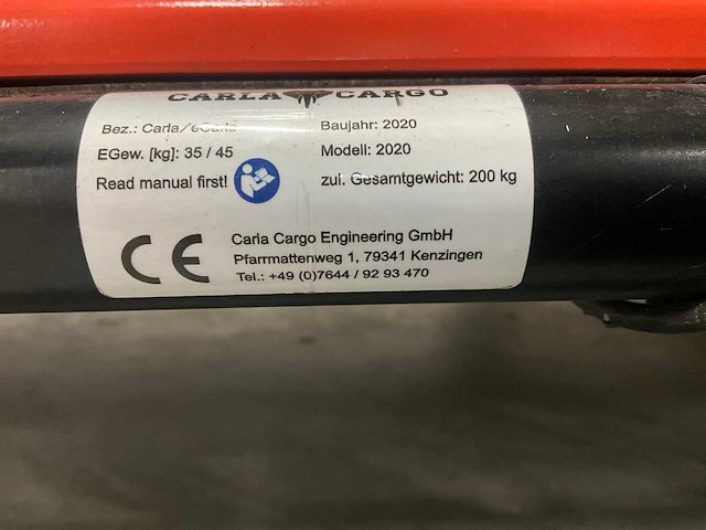 Carla cargo fietstrailer - afbeelding 2 van  10