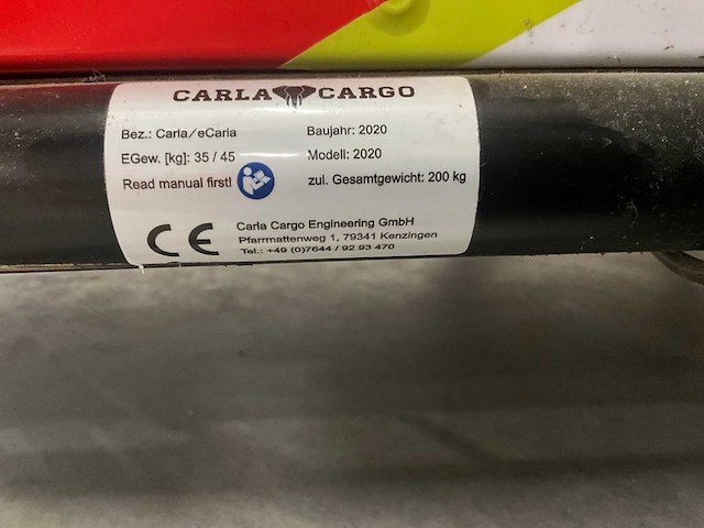 Carla cargo fietstrailer - afbeelding 4 van  12