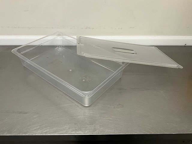Carlisle - gn 1/1-100 - kunststof gastronormbak met deksel (10x) - afbeelding 2 van  3