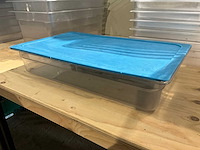 Carlisle - gn 1/1-100 - kunststof gastronormbak met deksel (10x) - afbeelding 1 van  2