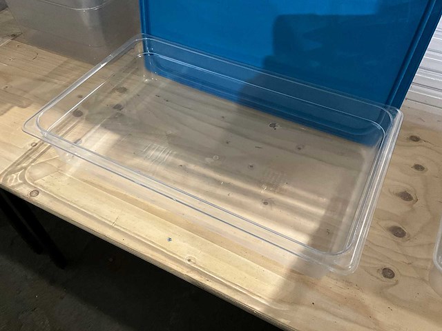 Carlisle - gn 1/1-100 - kunststof gastronormbak met deksel (10x) - afbeelding 2 van  2