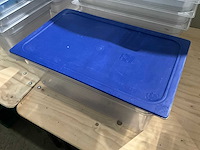 Carlisle - gn 1/1-200 - kunststof gastronormbak met deksel (7x) - afbeelding 2 van  3