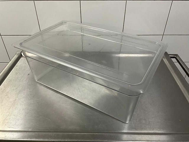 Carlisle - gn 1/1-200 - kunststof gastronormbak met deksel (8x) - afbeelding 1 van  3