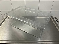 Carlisle - gn 1/1-200 - kunststof gastronormbak met deksel (8x) - afbeelding 1 van  3