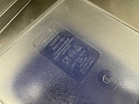 Carlisle - gn 1/2-150 - kunststof gastronormbak met deksel (20x) - afbeelding 3 van  3