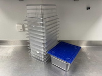 Carlisle - gn 1/2-150 - kunststof gastronormbak met deksel (40x) - afbeelding 1 van  3