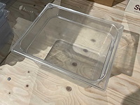 Carlisle - gn 1/2-200 - kunststof gastronormbak met deksel (10x) - afbeelding 1 van  1