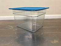 Carlisle - gn 1/2-200 - kunststof gastronormbak met deksel (14x) - afbeelding 1 van  4