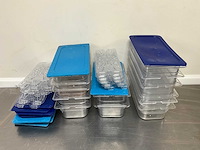 Carlisle - gn 1/3 - partij kunststof gastronormbakken en toebehoren - afbeelding 1 van  3