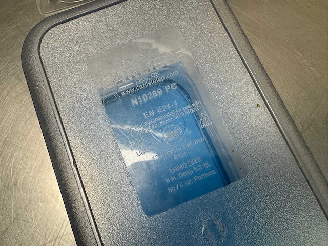 Carlisle - gn 1/3-200 - gastronormbak - afbeelding 3 van  3