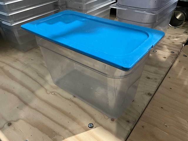 Carlisle - gn 1/3-200 - kunststof gastronormbak met deksel (12x) - afbeelding 1 van  3