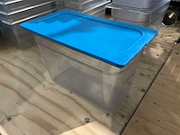 Carlisle - gn 1/3-200 - kunststof gastronormbak met deksel (12x) - afbeelding 1 van  3