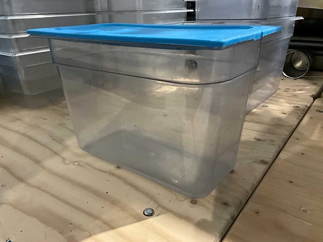 Carlisle - gn 1/3-200 - kunststof gastronormbak met deksel (12x) - afbeelding 2 van  3