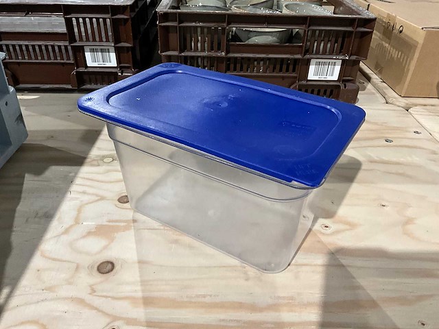 Carlisle - gn 1/4-150 - kunststof gastronormbak met deksel (10x) - afbeelding 1 van  3