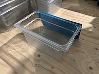 Carlisle - gn 1/4-150 - kunststof gastronormbak met deksel (10x) - afbeelding 2 van  2