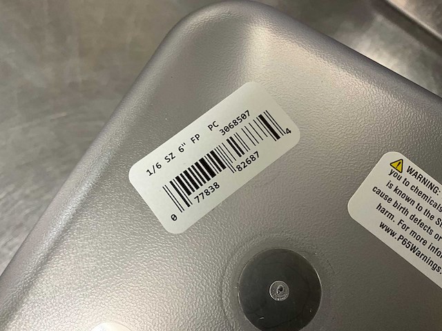 Carlisle - gn 1/6-150 - kunststof gastronormbak (22x) - afbeelding 3 van  4