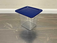 Carlisle - gn 1/6-150 - kunststof gastronormbak met deksel (20x) - afbeelding 1 van  5