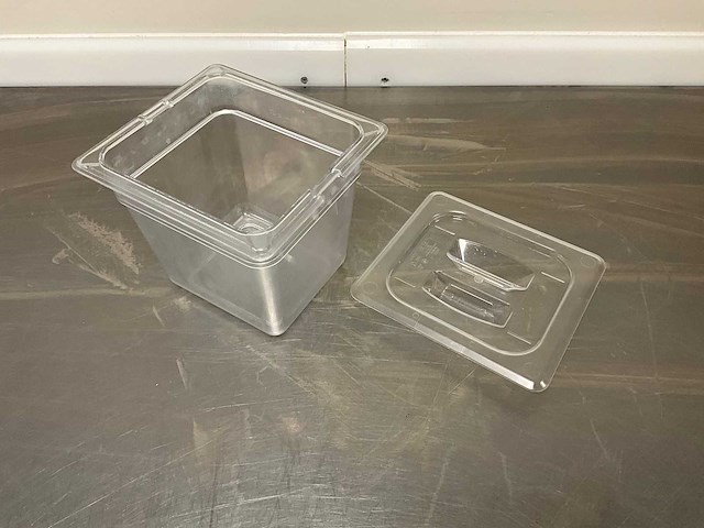 Carlisle - gn 1/6-150 - kunststof gastronormbak met deksel (20x) - afbeelding 3 van  4