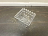 Carlisle - gn 1/6-150 - kunststof gastronormbak met deksel (20x) - afbeelding 2 van  4