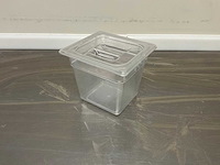 Carlisle - gn 1/6-150 - kunststof gastronormbak met deksel (25x) - afbeelding 1 van  4