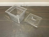 Carlisle - gn 1/6-150 - kunststof gastronormbak met deksel (25x) - afbeelding 3 van  4