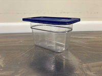 Carlisle - gn 1/9-100 - kunststof gastronormbak met deksel (15x) - afbeelding 2 van  3