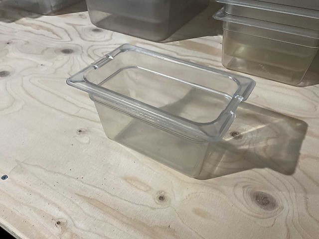 Carlisle - gn 1/9-100 - kunststof gastronormbak met deksel (20x) - afbeelding 2 van  2