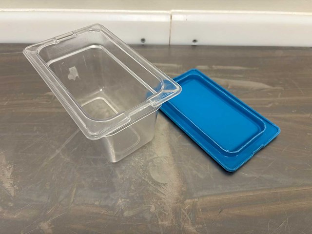 Carlisle - gn 1/9-100 - kunststof gastronormbak met deksel (30x) - afbeelding 2 van  2