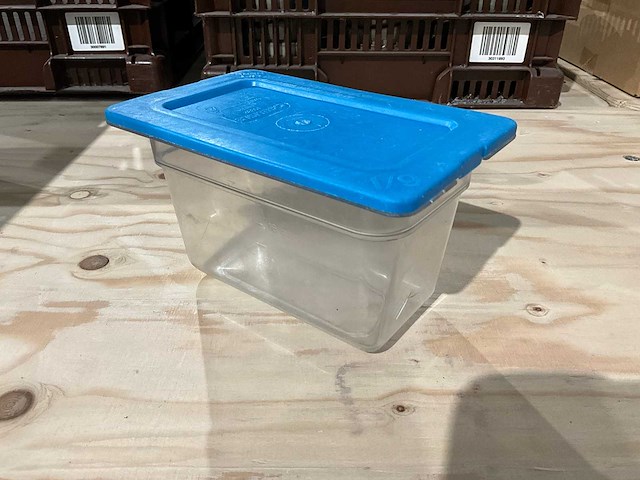 Carlisle - gn 1/9-100 - kunststof gastronormbak met deksel (30x) - afbeelding 1 van  1