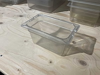 Carlisle - gn 1/9-100 - kunststof gastronormbak met deksel (30x) - afbeelding 1 van  1