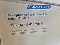 Carlisle epdm zijuitloop hemelwaterafvoer (84x) - afbeelding 3 van  9