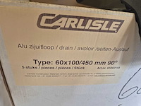 Carlisle epdm zijuitloop hemelwaterafvoer (84x) - afbeelding 7 van  9