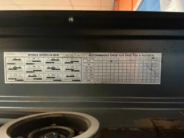 Carlke - cdp 301b - kolomboormachine - afbeelding 6 van  6