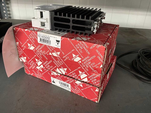Carlo gavazzi rgc1a60d42kge éénfasig solid state relais (3x) - afbeelding 5 van  5
