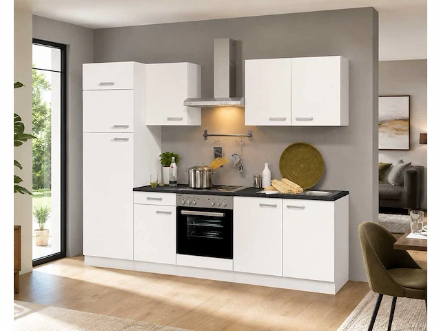 Carlos - wit - design keuken inclusief apparatuur - afbeelding 1 van  2