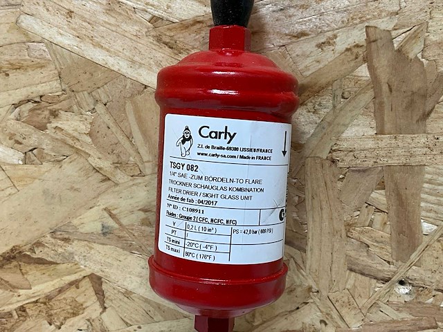 Carly dcy 082 vcyl 22 kombi tsgy082 filterdroger met kijkglas (2x) - afbeelding 2 van  4