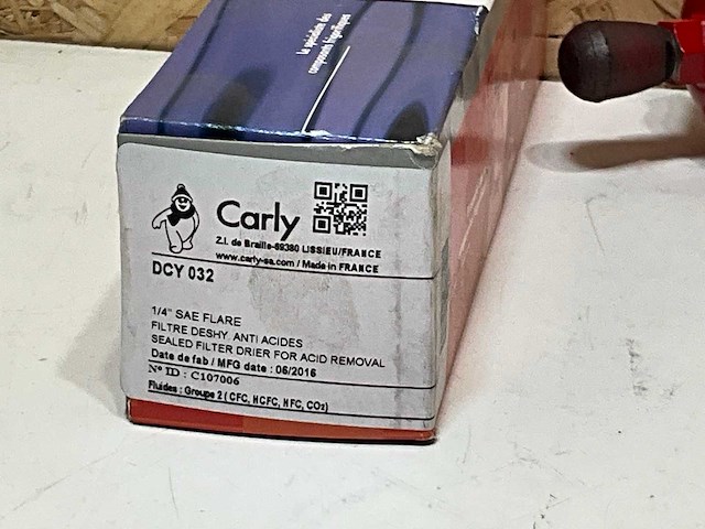Carly dcy032 droger 1/4"fl (14x) - afbeelding 5 van  5