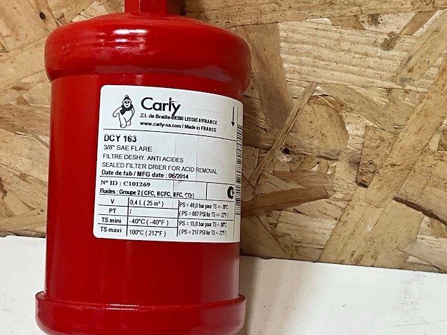 Carly dcy163 droger 3/8"fl (10x) - afbeelding 3 van  7