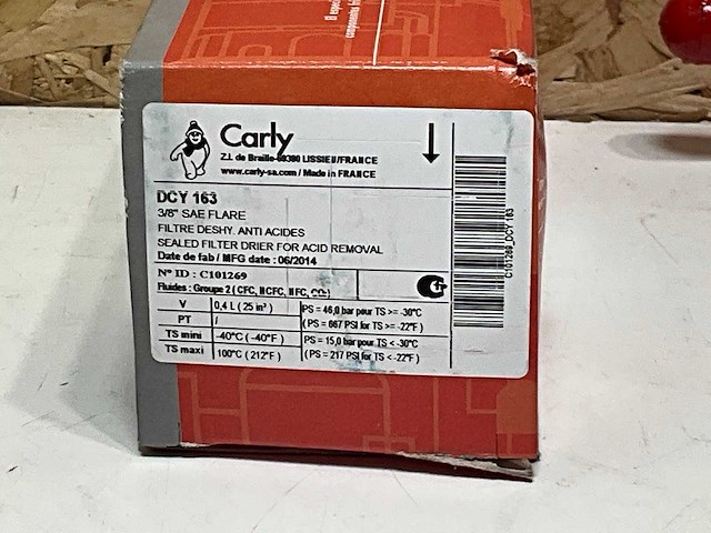 Carly dcy163 droger 3/8"fl (10x) - afbeelding 5 van  7