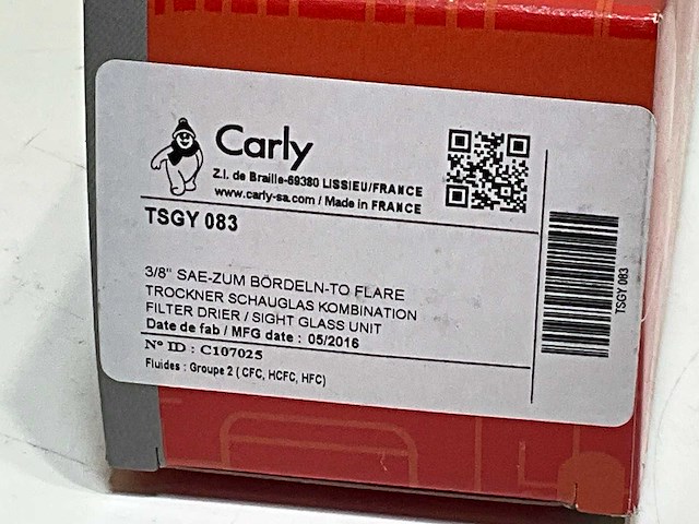 Carly tsgy083 filterdroger vcyl 23 kombi met kijkglas (2x) - afbeelding 5 van  5